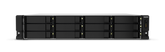 Qnap 12-Bay AL324 quad-core 1.7 GHz rackmount NAS with 250W redundant PSU, 4GB DDR4 UDIMM RAM (max 16GB), SATA 6Gb/s, 2x 10GbE SFP+, 2x 2.5GbE, 1x PCIe Gen2 x2 slot